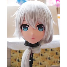 (KM253)Female/Girl Resin 3/4 Head Japanese Cartoon Character Theresa Apocalypse Cosplay Crossdress Kigurumi Mask 